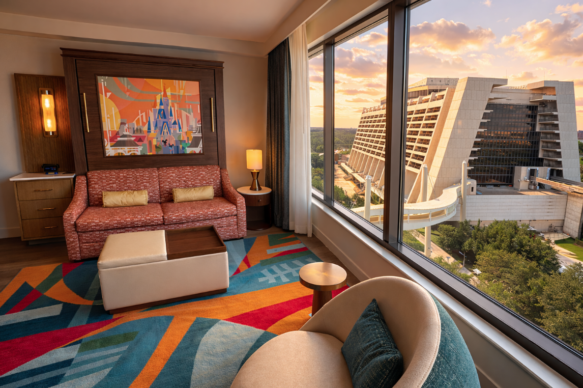 Bay Lake Tower room view